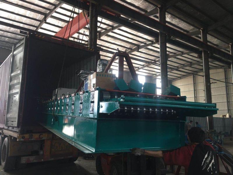Colored Steel Three Layer Roof Tile Roll Forming Making Machine