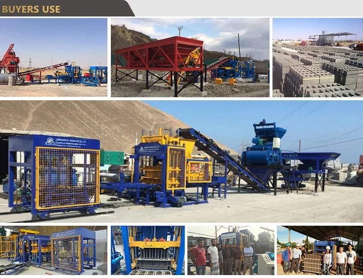 Qt4-15/20 Automatic Cement Brick Making Machine, Concrete Hollow Paver Block Making Machine in Construction Machinery