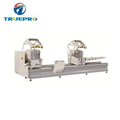 China Supplier CNC Aluminum Extrusion Cutting Saw with Double Head