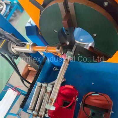 Bellow/Hose/Pipe End Welder, Braided Flexible Hose Fitting Flange Welding Equipment^