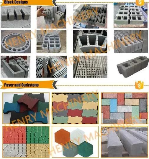 Qt5-15 Cement Concrete Block Making Machine, Mutil-Purpose Brick Making Machine, Paver Machinery