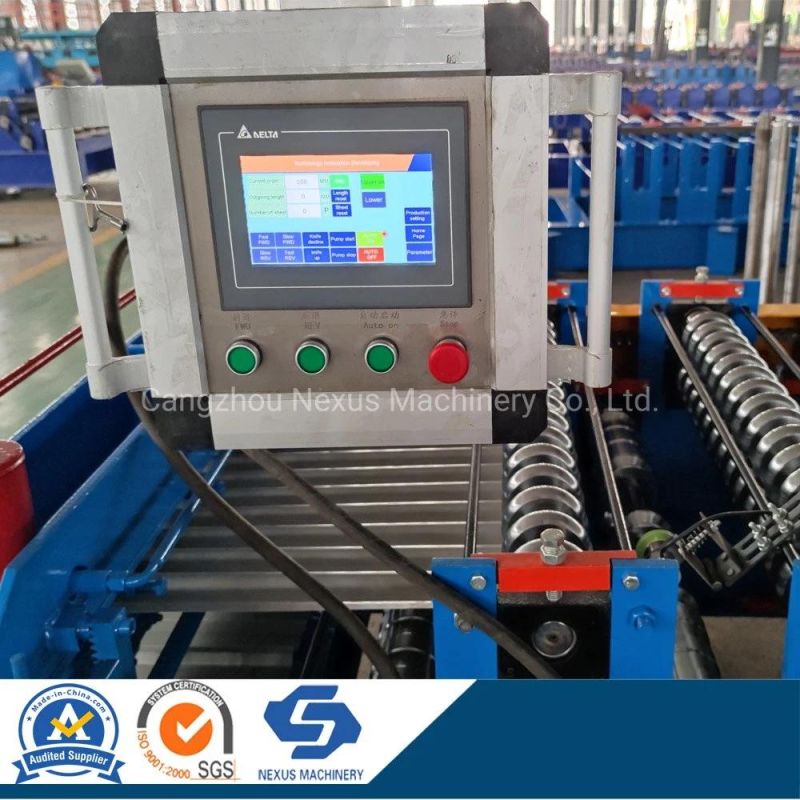 Double Layer Roll Forming Machine for Metal Ibr 760 and Corrugated Roof Sheet
