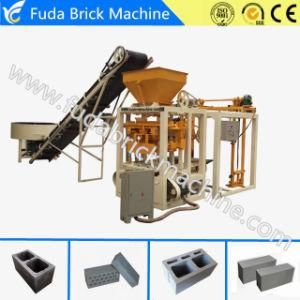 Qt4-24b Semi Automatic Concrete Hollow Block Making Machine Price