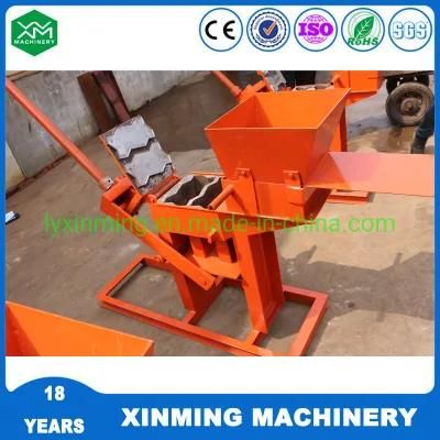 Xinming Xm2-40 Construction Equipment Mud Block Making Machine