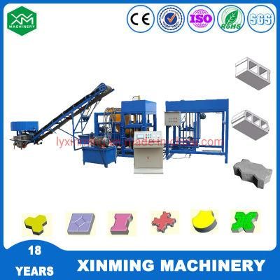 Small Investment Qt4-18 Concrete Cement Hollow Solid Interlocking Brick Making Machine for Sale