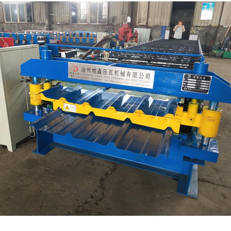Double Layer Tile Color Steel Roof Roll Forming Machine
