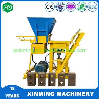 Clay Material Xm2-25 Lego Clay Brick Making Machine Interlocking Block Making Machine for Sale