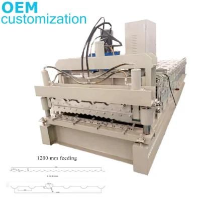 OEM Metal Roof Making Machine Roofing Sheets Manufacturing Machine Price