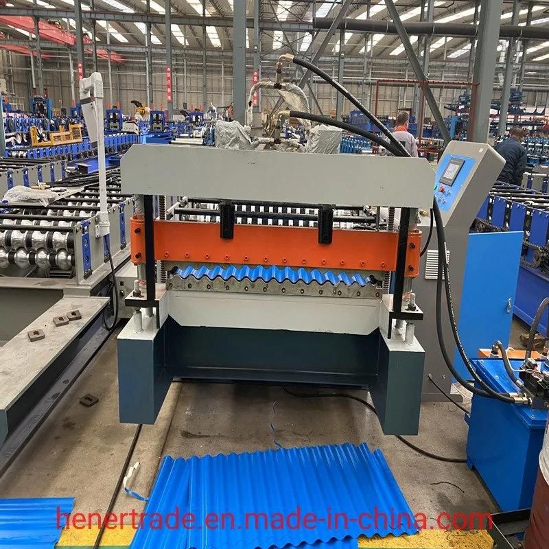 Corrugated Iron Roof Sheet Making Forming Rolling Machine