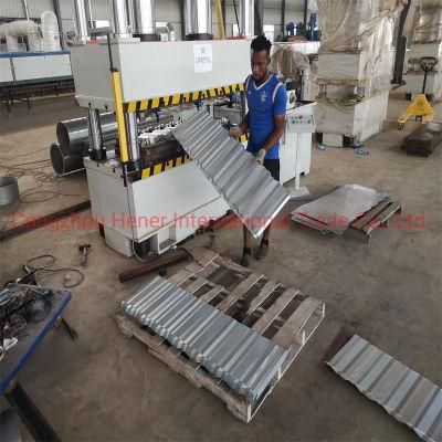 Hot Sale China Factory Color Stone Pres Tile Making Machine Pressing Glazed Tile Machine