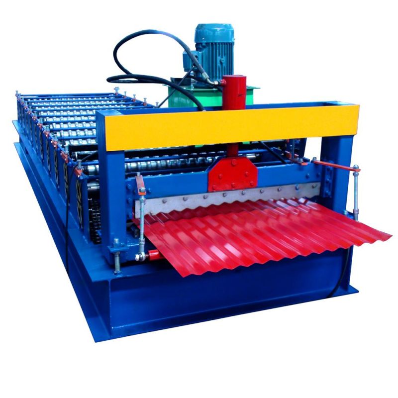 Steel Roll Forming Machine Corrugated Sheet Metal Roof Making Machine