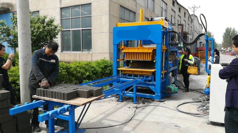 China Linyi Qt5-15 Multi-Functional Block and Brick Making Machine Automatic Interlocking Hydraulic Concrete Cement Hollow Solid Block Brick Making Machinery