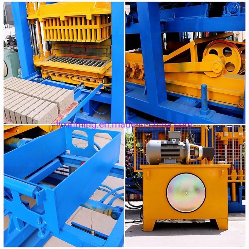 Full-Automatic Hydraulic Block Making Machine Qt4-15 with Good Quality and Low Price