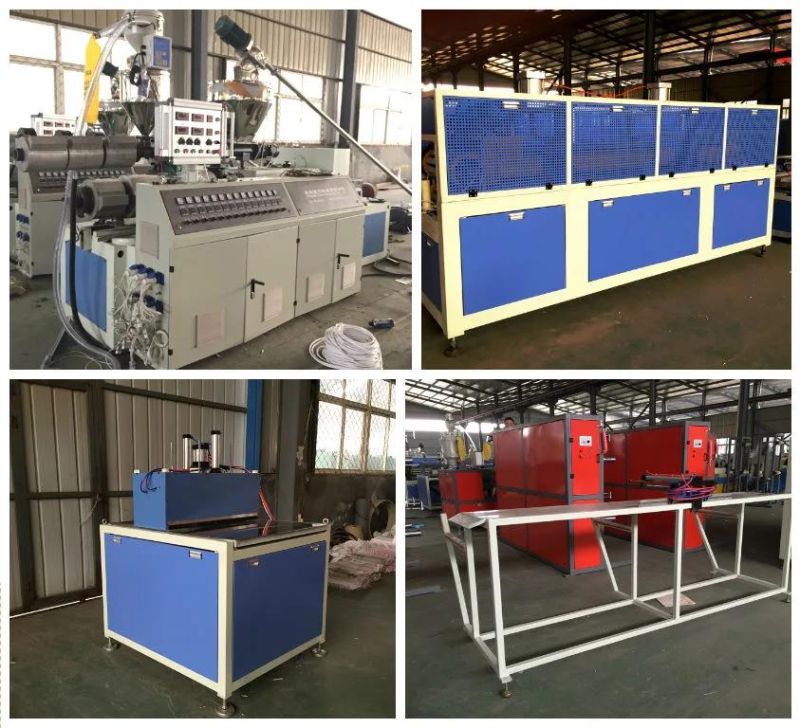 WPC Wood Plastic Wall Board Extrusion Machine Line