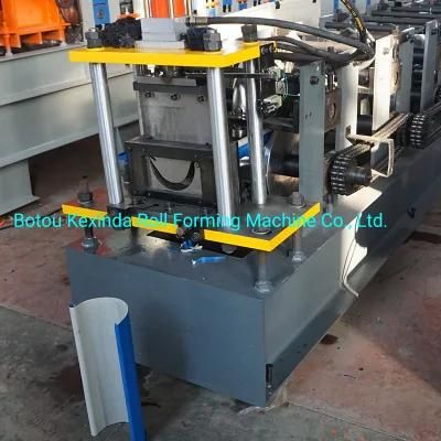 Galvanized Steel Half Round Rain Gutter Machine