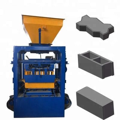 Hollow Block Making Machine Manufacturers Qt4-24 Cement Bricks Machine Price in India