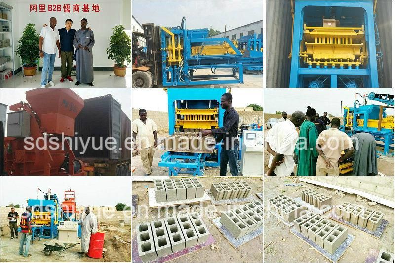 Qt4-15 Brick Making Equipment Concrete Automatic Paver Block Making Machine