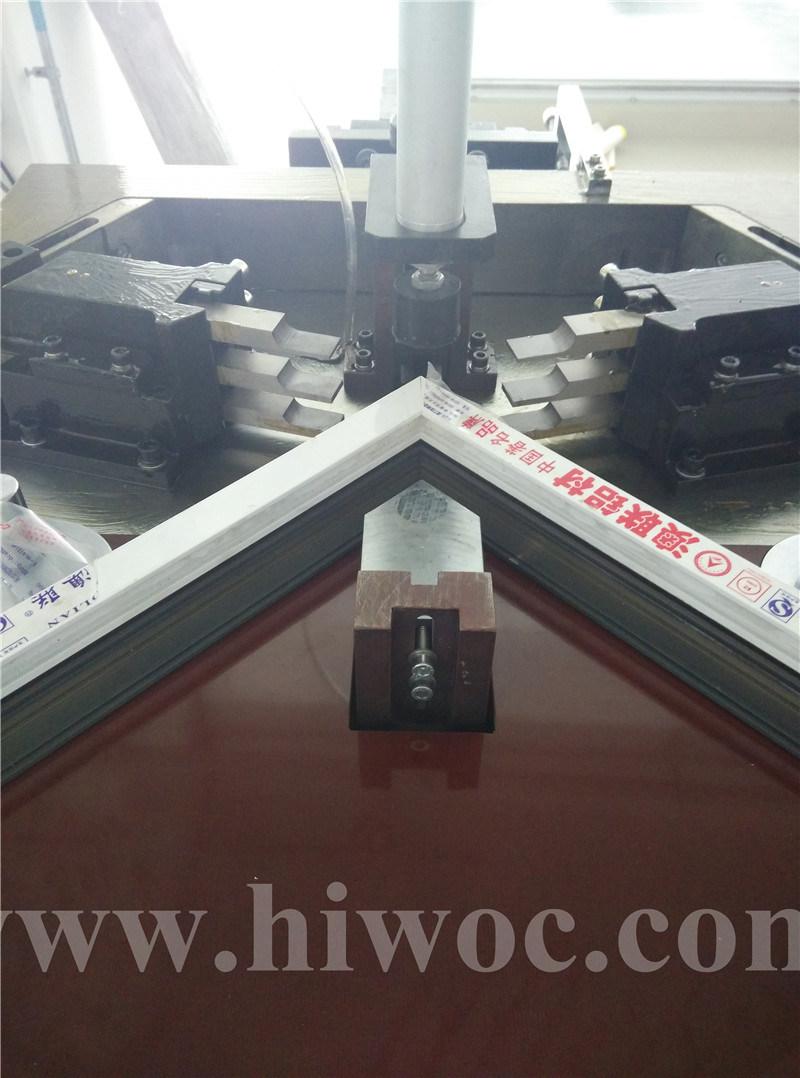 Aluminum Window Door Making Machine Aluminium Window Door Corner Combining Crimping Equipment