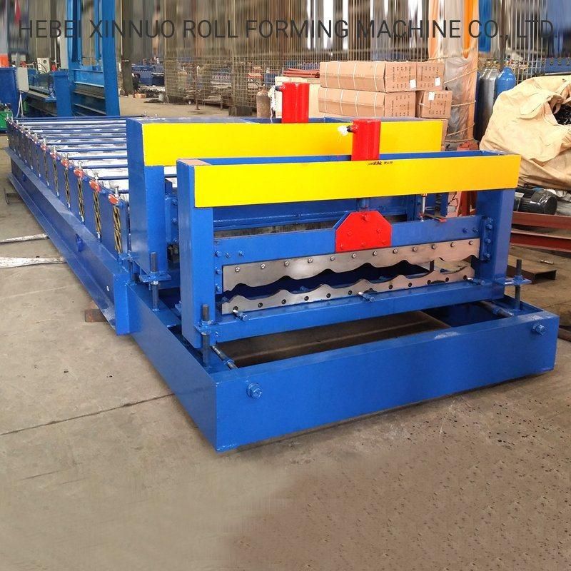 Roof Glazed Tile Roller Stamp Press Machine Aluminum Roof Tile Machine
