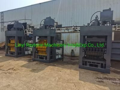 Qt4-10 Lego Brick Forming Machine Automatic Block Plant