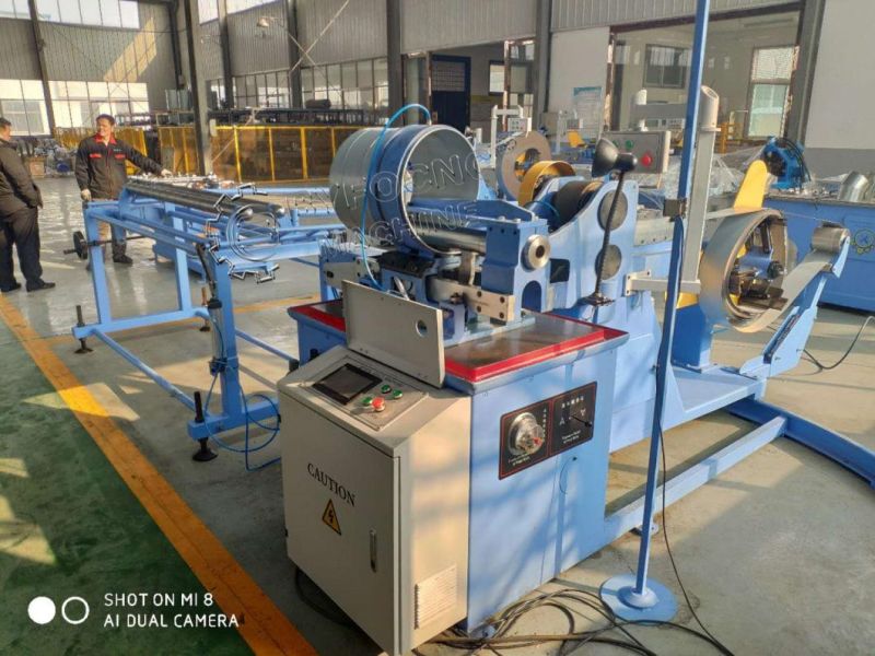 Auto Galvanized Metal Duct Round Pipe Machine Spiral Duct Machine