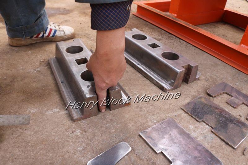 German Manual Clay Soil Interlocking Block Brick Machine
