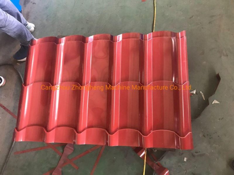 Q-Tile Sheet Versatile Making Machinery Widespan Roof Step Tile Sheeting Roll Forming Machine