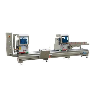 Double Head Aluminum and UPVC Cutting Saw Window and Door Making Machine