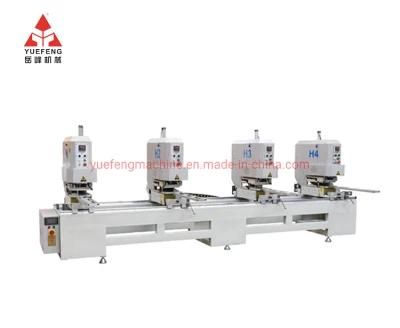 Yuefeng Machine Four Head UPVC Window Seamless Welding Machine Fabrication Machine