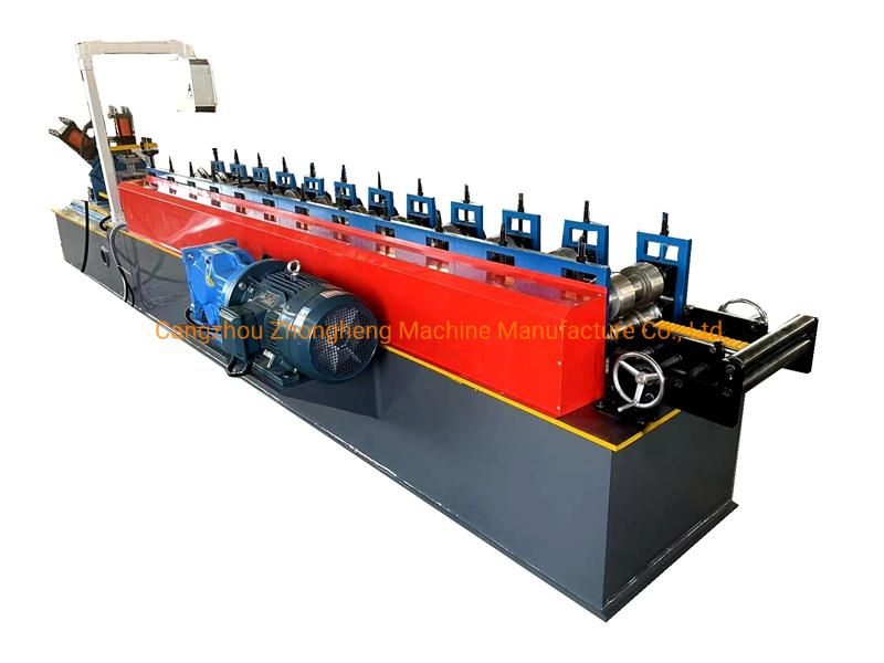 Omega Machine High Speed Quality C U Angle Omega Shape Metal Sheet Light Keel Roll Forming Machine