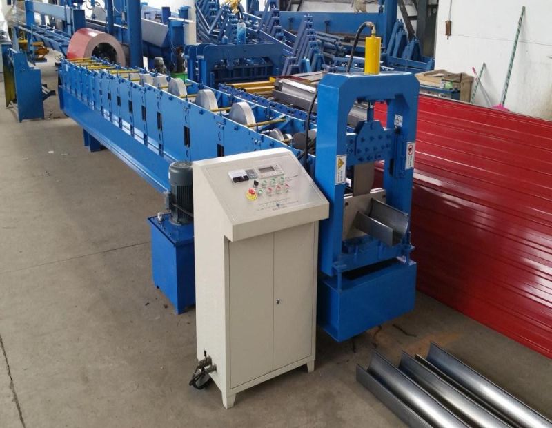 Maquina PARA Hacer Canales Chaveteros Metal Gutter Machine