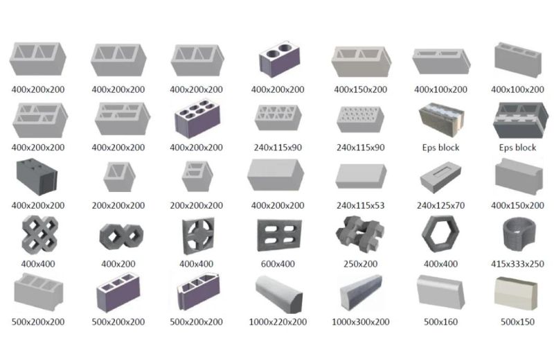 Qt4-26 Ventilation and Decorative Brick Blocks Making Machine