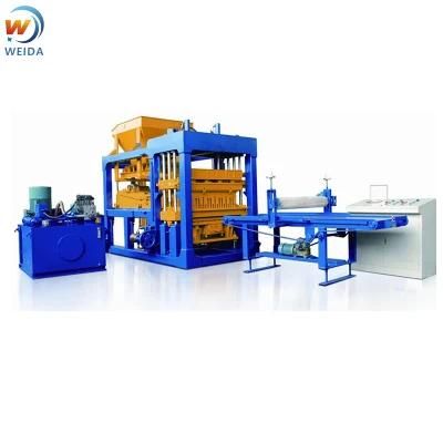 Qt5-15 Auto Ciment Homemade Bricks Making Full Set Machinery Industrial Paver Block Manufacturing Machine