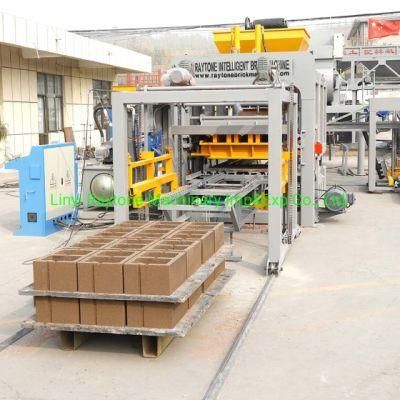 Qt10-15 Full Automatic Brick Moulding Machine Brick Plant Factory