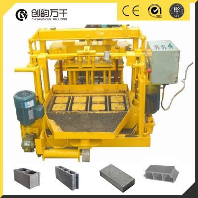 Qtm40-3A Low Power Small and Manual Concrete Block Brick Making Machine