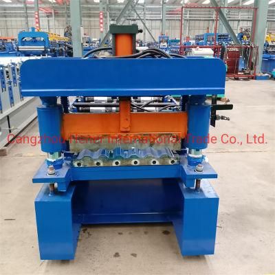 Trapezoidal Profile Metal Roofing Cold Sheet Roll Forming Machine
