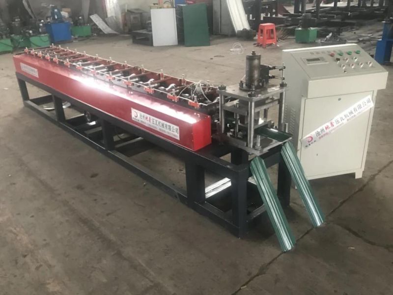 Decorative Metal Steel Fence Panel Roll Forming Machine with Printing