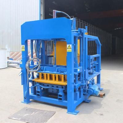 Factory Price Qt 4-20 Concrete Cement Hollow Brick/ Paver Brick/Solid Brick/Curbstone Brick Making Machine for Construction Commercial Using