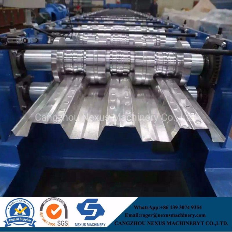 Floor Deck Roll Forming Machine Metal Decking Sheet for G550 High Grade PPGI PPGL