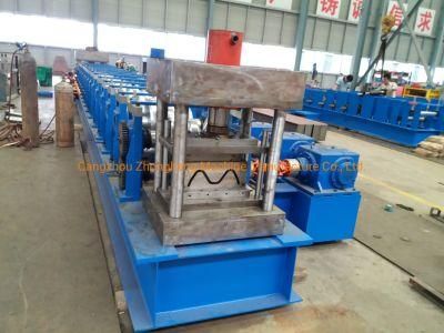 Customized Auto Metal Expressway Protection Two Purlin Waves Highway Guardrails Panel Machine/Highway Rolling Former Forming Machine