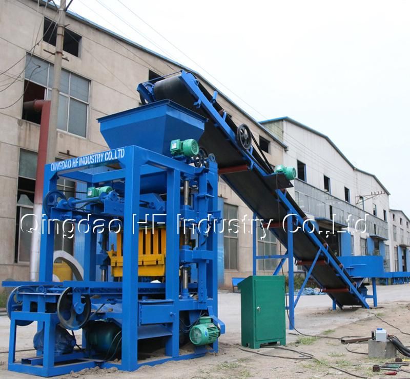 Qt4-26 Small Scale Cement Hollow Block Making Machine