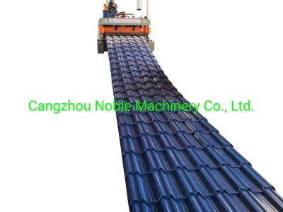 China Glazed Tile Roll Forming Machine Glazed Roof Tile Make Machine Corrugated Roof Sheet Machine