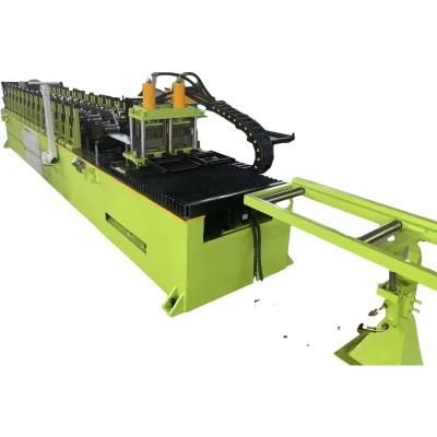 Automatic Garage Door Roller Shutter Door Slat Shutter Frame Cold Roll Forming Machine