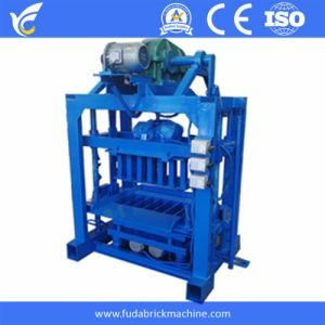 Fuda Small Qt40-2 Manual Hollow Block Making Machine in Ghana