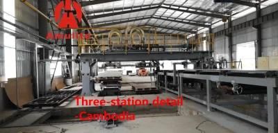Calcium Silicate Cement Tile/Fiber Cement Board/Silicate Panel Sheet Machine