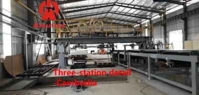 Calcium Silicate Cement Tile/Fiber Cement Board/Silicate Panel Sheet Machine