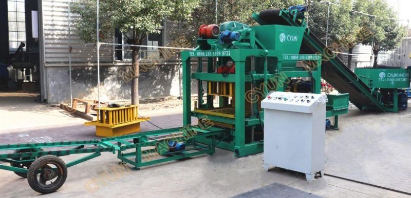 Qt4-25 Sand Block Paving Machine Concrete Hollow Block Making Machine for Sale