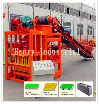 Qtj4-26c Automatic Vibration Block Making Machine with Conveyor Belt