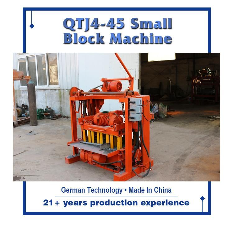 Qtj4-45 Small Block Machine