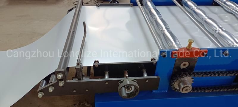 Made in China Glazed Tile Colored Roof Roll Forming Machine